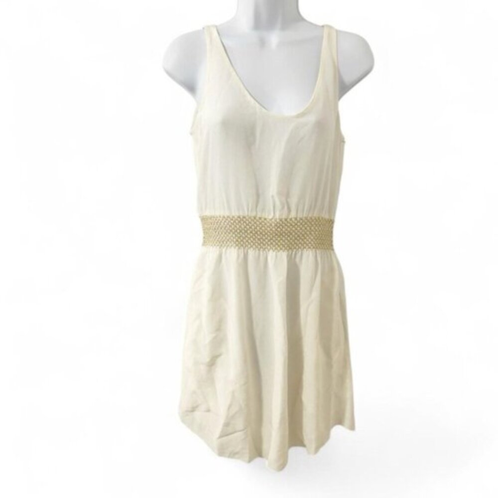 Babaton Aritzia Women’s Silk Mini Dress XXS Babydoll Peasant Milkmaid Coquette